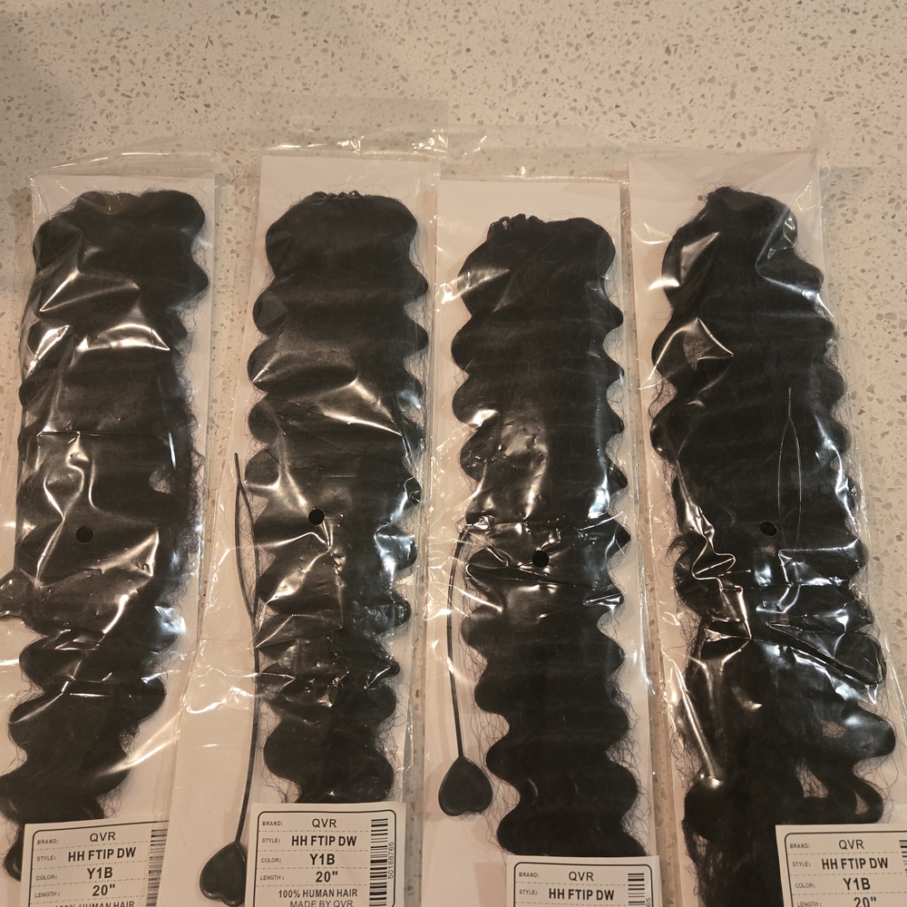 Deep Wave Human Crochet Hair